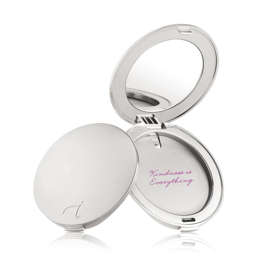 Silver Refillable Compact 